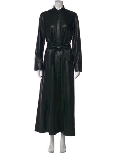 Pre-owned Nanushka Long Dress In Black