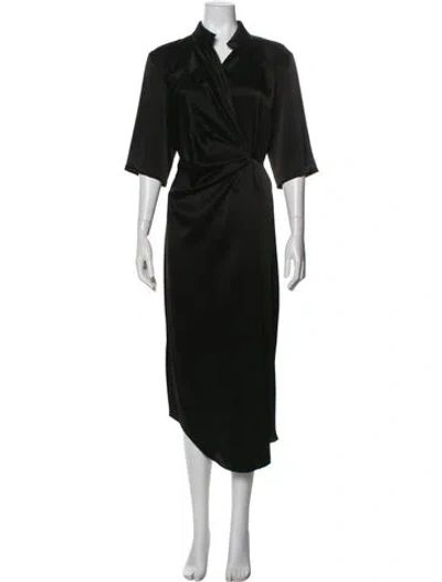 Pre-owned Nanushka Long Dress W/ Tags In Black