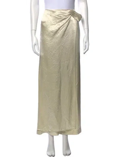 Pre-owned Nanushka Long Skirt In Neutral