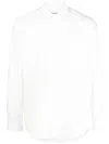 Nanushka Long-sleeve Cotton Shirt In White