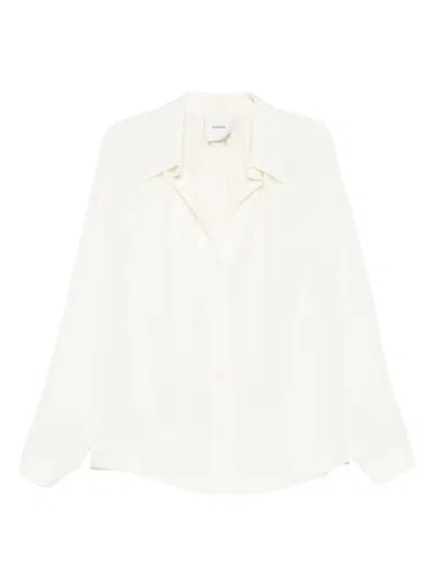 Nanushka Long-sleeve Shirt In Neutral