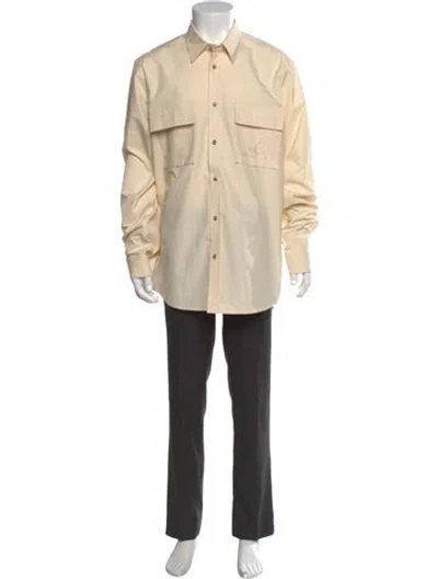 Pre-owned Nanushka Long Sleeve Shirt In Neutral