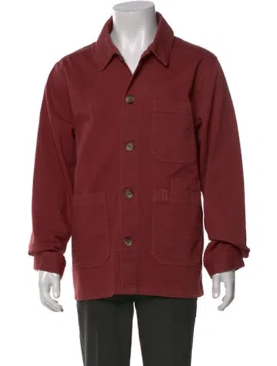 Pre-owned Nanushka Long Sleeve Shirt In Red