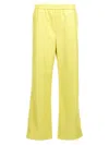 Nanushka Lorca Faux-leather Trousers In Yellow