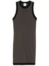 Nanushka Lorett Mini Dress In Green
