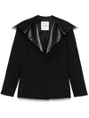 Nanushka Luiza Blazer In Black