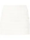 Nanushka Lyle Mini Skirt In Neutrals