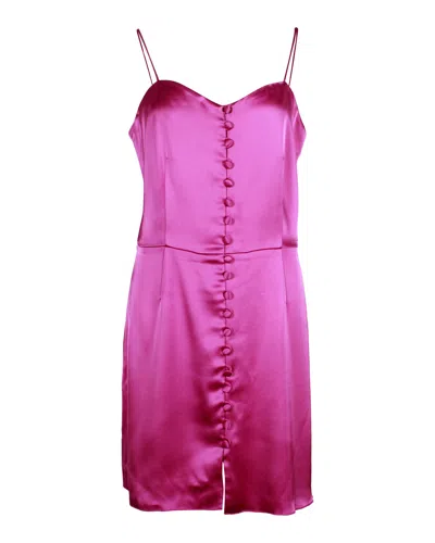 Nanushka Mabel Slip Mini Dress In Purple Triacetate