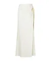 Nanushka Macea Draped Maxi Skirt In White