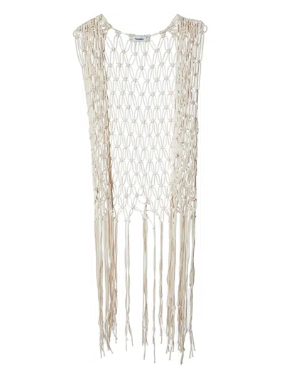 Pre-owned Nanushka Macramé Vest