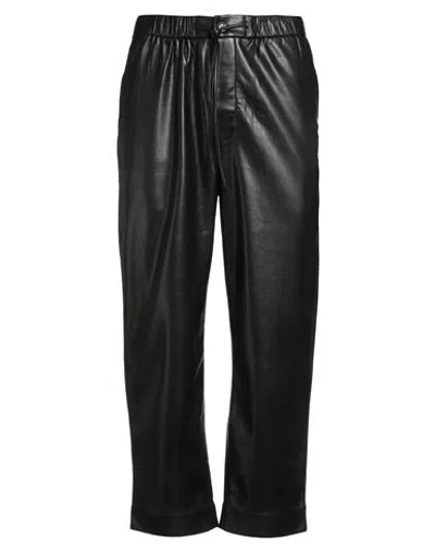 NANUSHKA NANUSHKA MAN PANTS BLACK SIZE M RECYCLED POLYESTER, POLYURETHANE