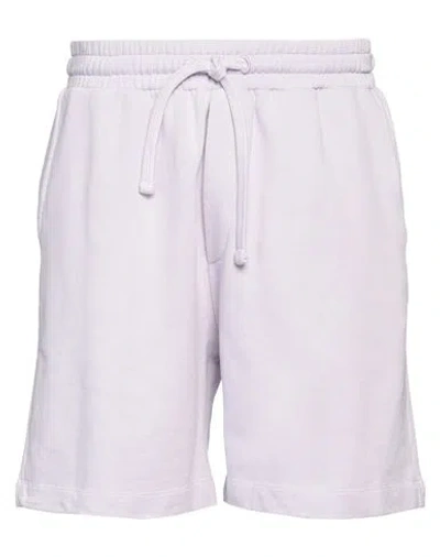 Nanushka Man Shorts & Bermuda Shorts Lilac Size Xs Organic Cotton, Elastane In Purple