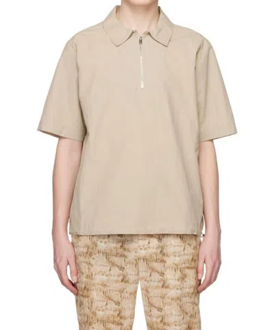 Nanushka Marvin Top In Pebble In Grey