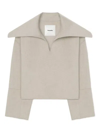 NANUSHKA MAXE PILGRIM-COLLAR SWEATER
