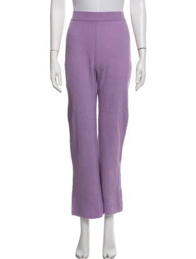 Pre-owned Nanushka Merino Wool Pajamas In Purple