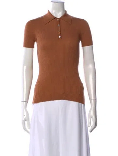 Pre-owned Nanushka Merino Wool Sweater In Brown