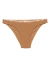Nanushka Merve Bikini Bottoms In Brown