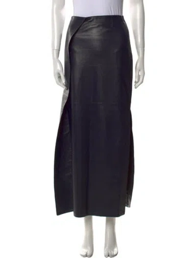 Pre-owned Nanushka Midi Length Skirt In Brown
