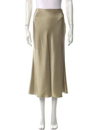 Pre-owned Nanushka Midi Length Skirt In Green