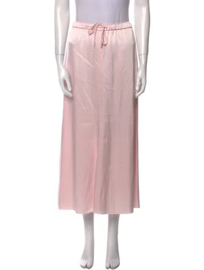 Pre-owned Nanushka Midi Length Skirt In Pink