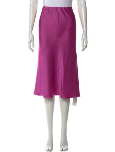 Pre-owned Nanushka Midi Length Skirt In Purple