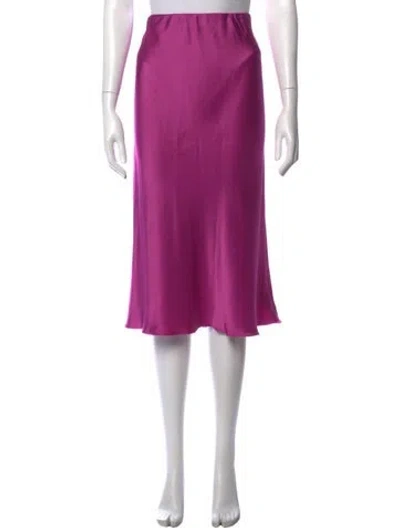 Pre-owned Nanushka Midi Length Skirt In Purple