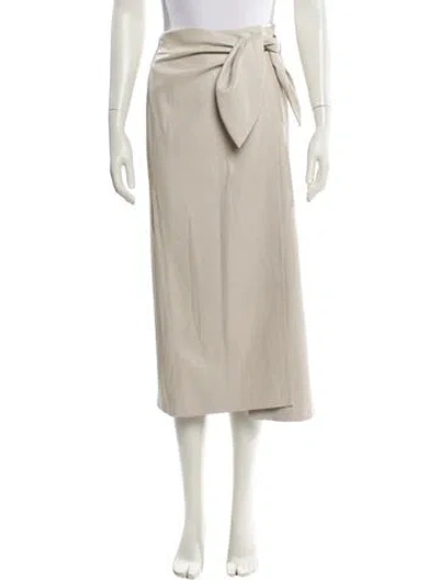 Pre-owned Nanushka Midi Length Skirt W/ Tags In Neutral
