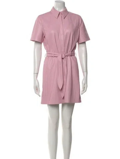 Pre-owned Nanushka Mini Dress In Pink