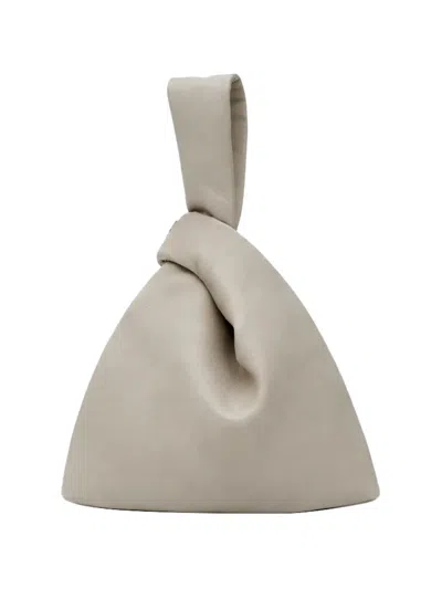 Nanushka Mini Jen Clutch Bag In Neutral