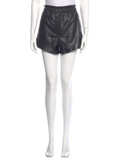 Pre-owned Nanushka Mini Shorts In Black