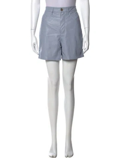 Pre-owned Nanushka Mini Shorts In Blue