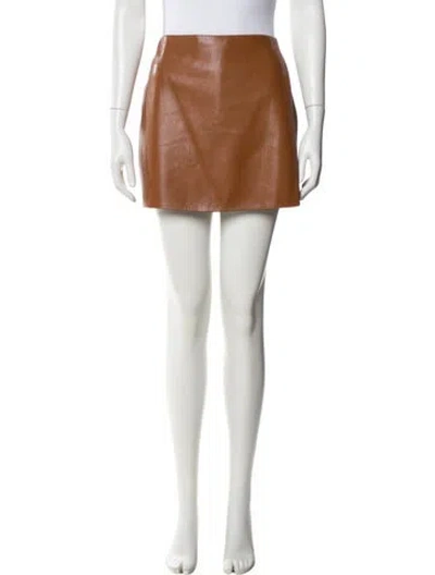 Pre-owned Nanushka Mini Shorts In Brown