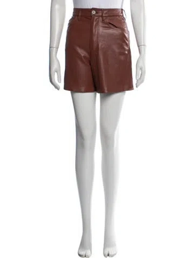 Pre-owned Nanushka Mini Shorts In Brown