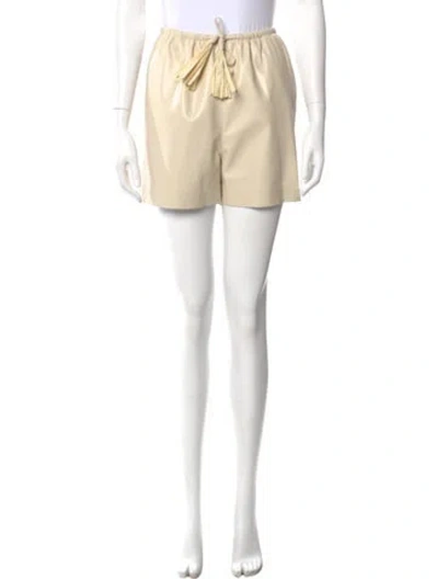 Pre-owned Nanushka Mini Shorts In Neutral