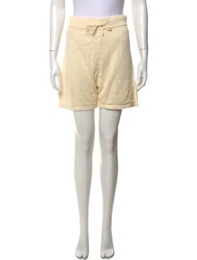 Pre-owned Nanushka Mini Shorts In Neutral