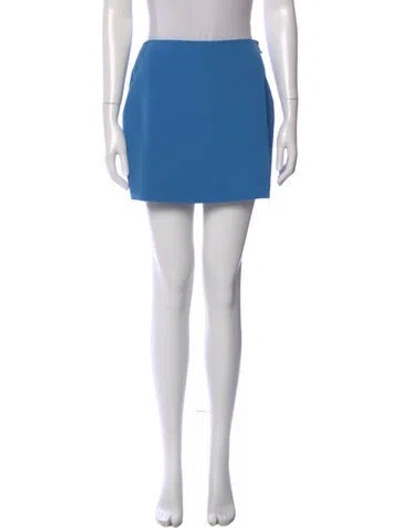 Pre-owned Nanushka Mini Skirt In Blue