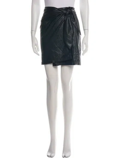 Pre-owned Nanushka Mini Skirt In Green