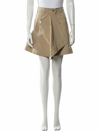 Pre-owned Nanushka Mini Skirt In Neutrals