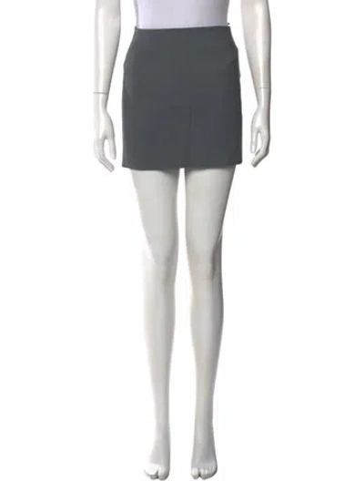 Pre-owned Nanushka Mini Skirt W/ Tags In Gray