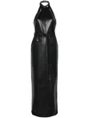 Nanushka Minnow Midi Dress In Black
