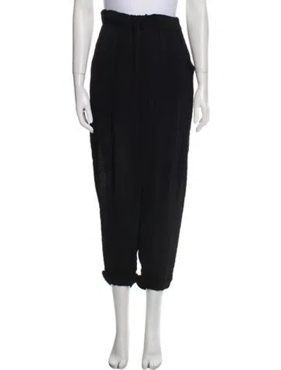 Pre-owned Nanushka Mock Neck Mini Dress In Black