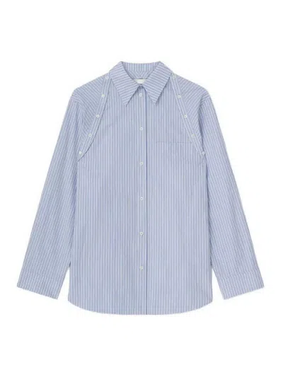 Nanushka Nananda Blouse In Blue