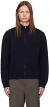 Nanushka Navy Poval Track Jacket In Navy
