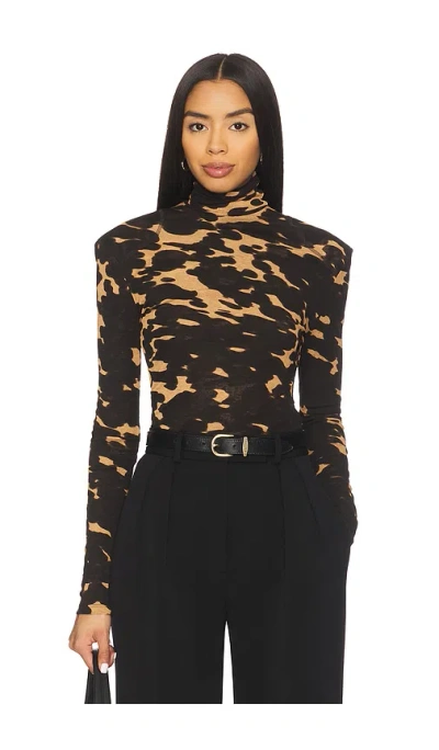 Nanushka Nayeli Top In Black