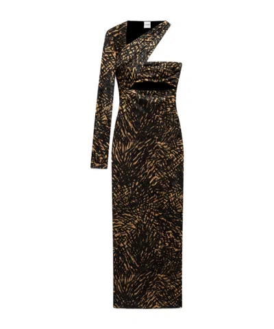 Nanushka Neave Midi Dress In Bunt