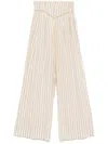 Nanushka Nevada Trousers In Neutrals