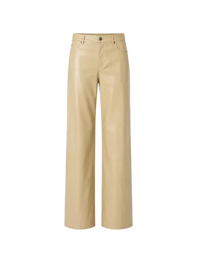 Nanushka Noura Barrel-leg Trousers In Brown