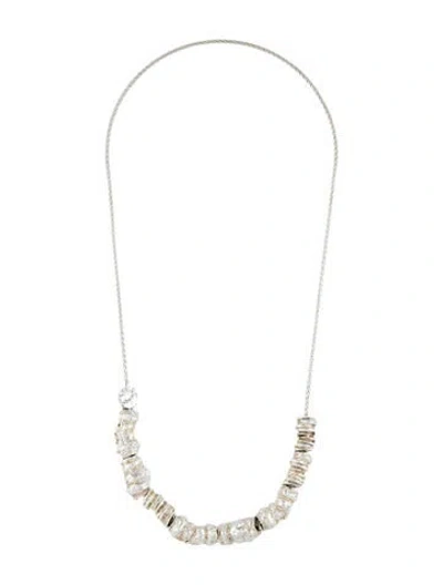 Pre-owned Nanushka Nugget Pendant Necklace, 13.25" In Multicolor