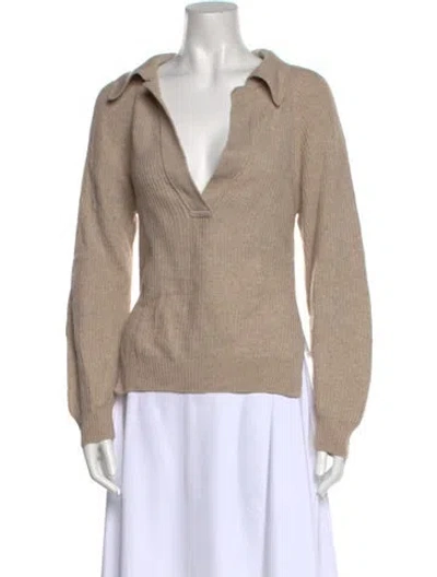 Pre-owned Nanushka Nylon Sweater In Neutral
