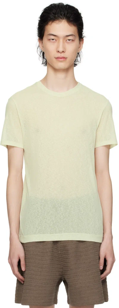Nanushka Off-white Jenno T-shirt In White Wax